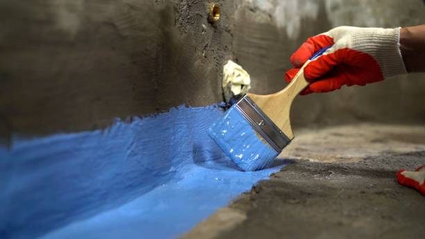 Crawl space vapor barrier installation in Batesville, IN